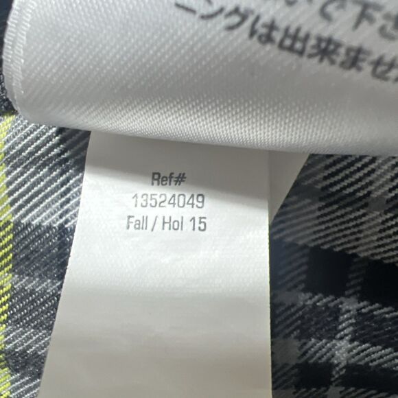 Eddie Bauer Travex Button Up Shirt Plaid Long Sleeve Mens Size Medium - Picture 9 of 10